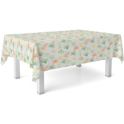 Martina Home Obrus ceratowy, zielony, 140, okrągły