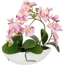 Flair Flower Sztuczny kwiat motyl orchidea w misce