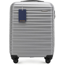 Mała walizka z ABS - u i identyfikator