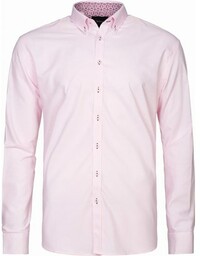 koszula męska di selentino milano różowa classic fit