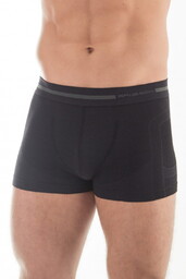 Bokserki męskie Brubeck Comfort Wool BX10430 Grafitowy