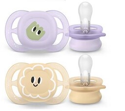 AVENT Ultra Start Smoczek uspokajający 0-2m, 2szt.