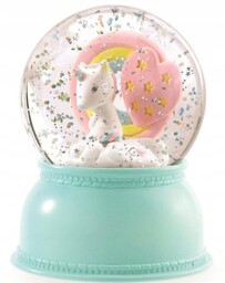 Lampka nocna Jednorożec Kula śnieżna Dekoracja do pokoju