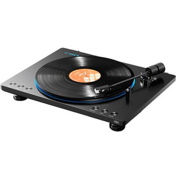 FIIO Gramofon TT13 Czarny Automatyczny, Napęd paskowy, Przedwzmacniacz,