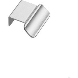 Uchwyt meblowy krawędziowy Volet 20 Aluminiowy Srebrny