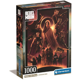 Clementoni, Puzzle, Compact Box, Netflix Rebel Moon, 1000
