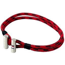 Biżuteria TOMMY HILFIGER 2790410. Bransoletka, Kolor czerwony. Mężczyzna.