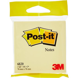 Post-it Notatki 6820 GB - kanaryjski żółty -