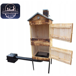 Wędzarnia Drewniana Impregnowana Obita Blachą