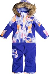 kombinezon dziecięcy ROXY SPARROW JUMPSUIT Bright White Pansy