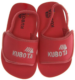 Klapki dziecięce Kubota Rzep Kids Różowe