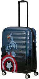 Walizka średnia American Tourister Wavebreaker Marvel - Captain