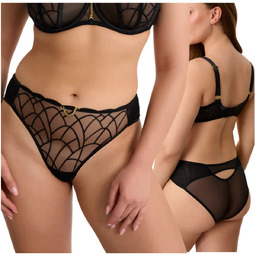 Majtki Ewa Bień REGINA C511 czarne - Rozmiar