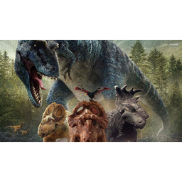 PUZZLE Dinozaury Jurassic Park World A3 252 el
