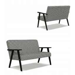 Sofa w stylu PRL retro vintage SOLER Family