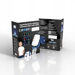 Smartwatch dla dziecka KiDiZ Connect niebieski Kidiz Zabawka