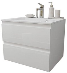 Szafka z Umywalką CORSIA 60 cm BEZ OTWORU