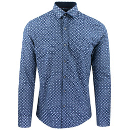 Męska Koszula, Taliowana (Slim Fit) - Rigon -