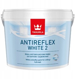 Tikkurila Anti-reflex White 2 Farba Antyrefleksyjna Do Sufitów