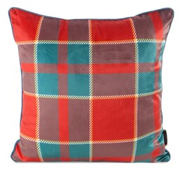 Eurofirany Poszewka świąteczna 45x45 Chp 182 czerwona zielona