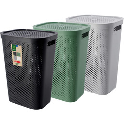 Kosze z pokrywą Curver Infinity 60L mix kolorów,