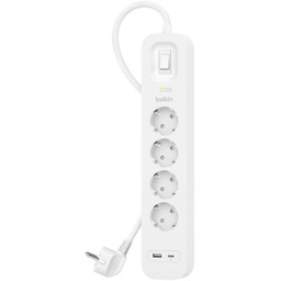 Belkin Listwa antyprzepięciowa do 525J SRB001VF2M-V2, 4x AC