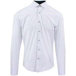 Męska Koszula, Taliowana (Slim Fit) - Rigon -