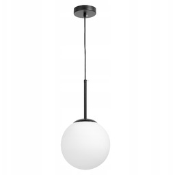 Lampa Nowoczesna Wisząca Czarna Fredica D20 1xE27 Led