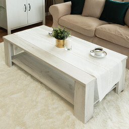 Markizeta Obrus bieżnik 35x140 001 biały Sevilla