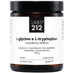 Labs212 L-Glicyna & L-Tryptofan, 144 g