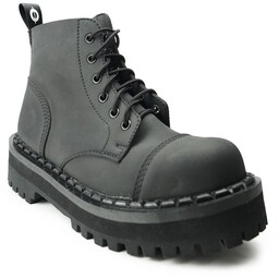 glany ALTERCORE czarne 6-dziurkowe (656 VEGAN NUBUCK BLACK)-37