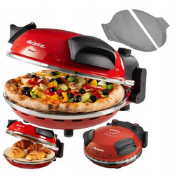 Piec Do Pizzy Ariete 909 1200W 400°C Kamień