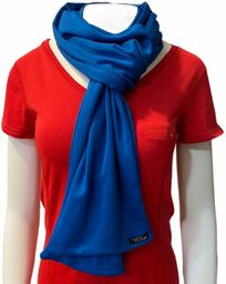 SPORT NANO szalik elegancki .niebieski