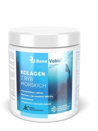 Kolagen z 5 gatunków dzikiego dorsza z elastyną