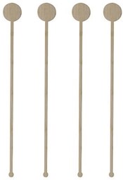 Mieszadełko bambus 180mm kółko 100szt