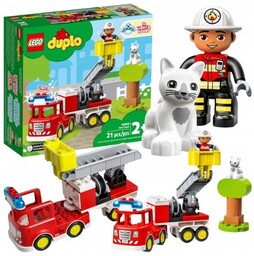 Lego Duplo Wóz Strażacki 10969 Klocki Zestaw