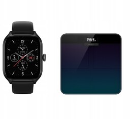 Amazfit Gts 4 Black smartwatch waga