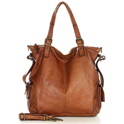 Torebka damska camelowa MARCO MAZZINI v145b