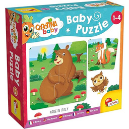 Lisciani - Carotina Baby Puzzle El bosque (80076)