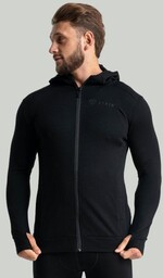 STRIX Rozpinana bluza z kapturem MERINO