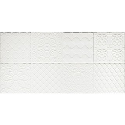 Płytka ścienna dekor APARICHY white shiny 30x60 gat.