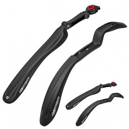 Kross, Błotniki rowerowe, Osprey II, czarny, 24-29