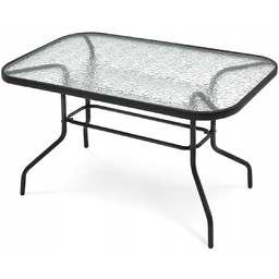 Stolik Stół Ogrodowy Na Taras Ogród Szklany Blat