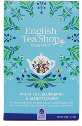 Biała herbata English Tea Shop White Tea Blueberry