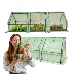 Mini Szklarnia Ogrodowa I Balkonowa, Tunel Foliowy Zielona