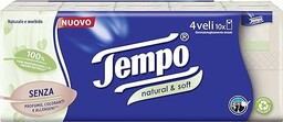 Naturalny i miękki zestaw 10 opakowań chusteczek higienicznych