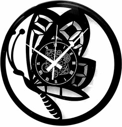 Instant Karma Clocks Winylowy zegar na płyty gramofonowe