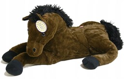 Maskotka Koń Ciemny Brąz Konik (Głos) - 50cm