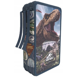 Piórnik Jurassic World Wyposażenie 39el Dinozaury