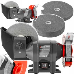 Duża Szlifierka Stołowa Kamieniówka Kamieniowa 2xTARCZA Kamień 200MM